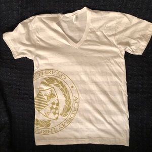 American Apparel Academy Thread Short Sleeve T Shirt NWOT Medium